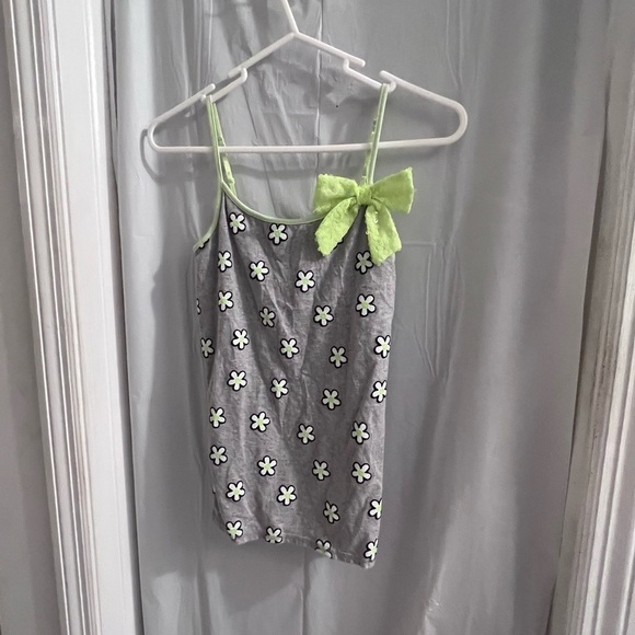 Justice gray tank size 14 - Picture 1 of 3